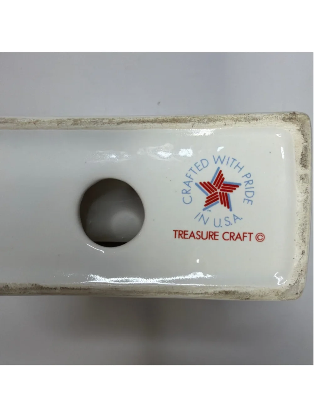 Vintage Disney Treasure Craft Gourmet Mickey Napkin Holder Chef Kitchen Decor